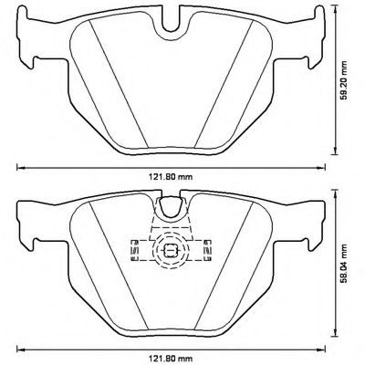 BMW E60 2.0I-4.5I / 3.0D 03> 573224B