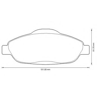 PEUGEOT 308 1.4 / 1.6 07> 573241B