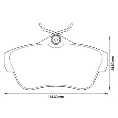    CITROEN JUMPY, PEUGEOT EXPERT, FIAT SCUDO 1.6D-2.0I/HDI 07> 573281B