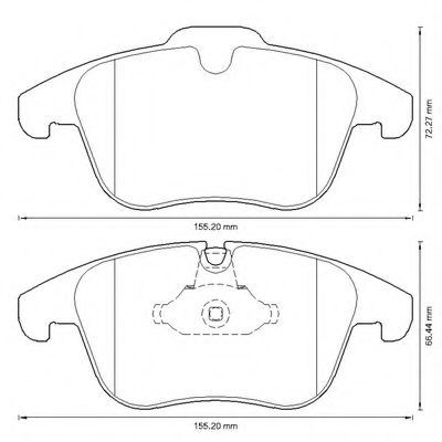   CITROEN C5 1.8 / 2.0 / 1.6HDI / 2.0HDI 08> 573311B