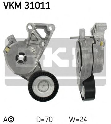    AUDI A3 1.6 09/96-08/00, 08/00-, 05/03-, 1.8/1.8T 09/96-, 2.0FSI 05/03-, AUDI TT 1.8T 10/98-, VW GOLF V 2.0FSI 01/04-, JETTA 1.6, 2.0FSI 08/05- VKM31011