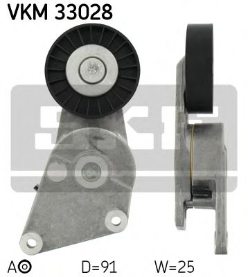 РОЛИК НАТЯЖИТЕЛЯ VKM33028 VKM33028