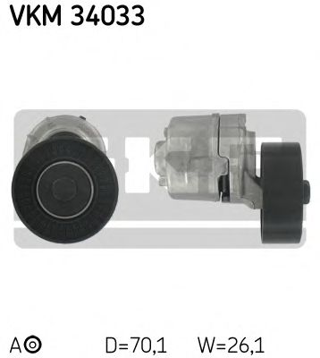   FORD ESCORT VII,FIESTA IV,V,KA 1. VKM34033