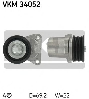     FORD MONDEO 1.8/2.0 16V 00-, MAZDA 6 1.8/2.0/2.3 02- VKM34052