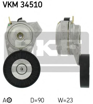     SAAB 9-3 2.0/2.0TURBO/2.3/2.3TURBO 98-03, 9-5 2.0T/2.3T/2.3TURBO 97- VKM34510