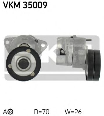       OPEL ASTRA F 1.4-2.0L / ASTRA G 2.0L 16V / VECTRA A / B 1.8-2. VKM35009