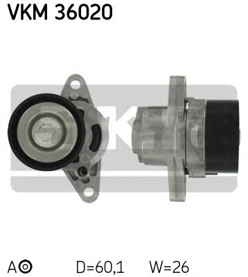    RENAULT MEGAN 1.4I-2.0I 16V 99> VKM 36020