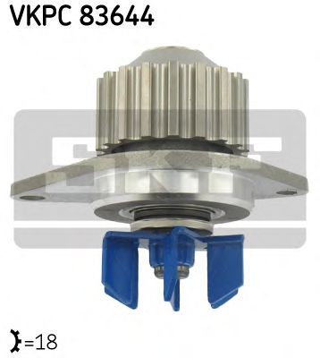   PEUGEOT 206/CITROEN C2,C3 1.1,1.4L 98=> VKPC83644