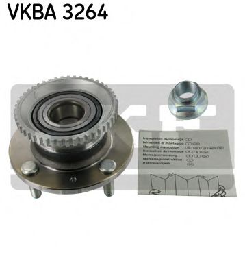    HY: SONATA I 2.0I/2.0I 16V  ABS 07/93-02/99, 3.0I V6  ABS 07/93-02/99, SONATA II/III 1.8/1.8I/2.0/2.0I 16V/3.0/3.0I V6  ABS 07/93-02 VKBA3264