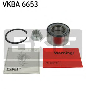 ПОДШИПНИК СТУПИЧНЫЙ FORD: FIESTA VI 1.25/1.4/1.4 LPG/1.4 TDCI/1.6 TDCI/1.6 TI 08 - , FIESTA VAN 1.25/1.4 TDCI/1.6 TDCI 09 -  MAZDA: 2 (DE) 1.3/1.4 MZR-CD/1.5/1.6 MZ VKBA6653