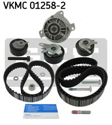 SPANNROLLENSATZ M. WASSER VKMC01258-2