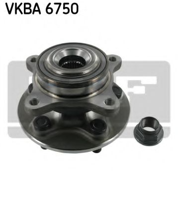 ПОДШИПНИК СТУПИЦЫ КОЛЕСА, КОМПЛЕКТ VKBA6750