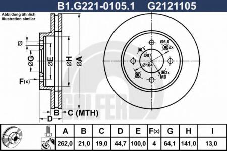    .[262X21] 4 .(MIN 2) B1.G221-0105.1