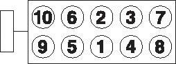    PEUGEOT 405 / 406, CITROEN XANTIA / XSARA 1.6 / 1.8 / 1.9 87 -> (10) 22-15002B