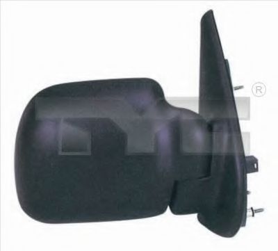 БОКОВОЕ ЗЕРКАЛО ПРАВОЕ ЭЛЕКТР. ЧЕРНОЕ 388-RND035E RENAULT KANGOO (98-) 328-0027