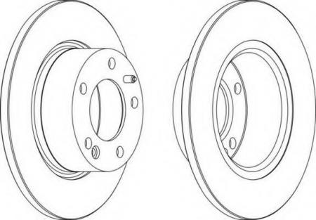 FERODO LV DISC PAIR DDF554