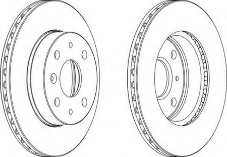 FERODO LV DISC PAIR DDF649