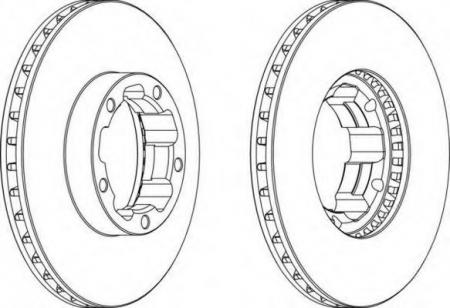 FERODO LV DISC PAIR DDF668