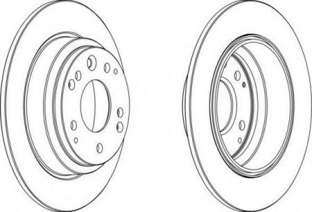 FERODO LV DISC PAIR DDF672