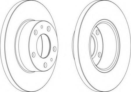 FERODO LV DISC PAIR DDF758