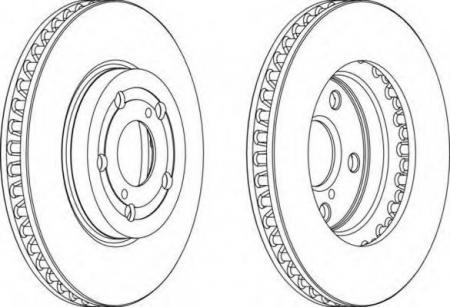 FERODO LV DISC PAIR DDF799