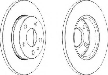 FERODO LV DISC PAIR DDF818