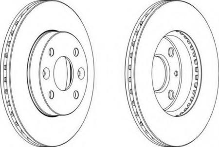 FERODO LV DISC PAIR DDF854