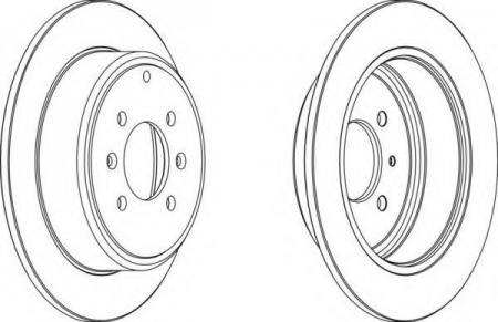 FERODO LV DISC PAIR DDF869
