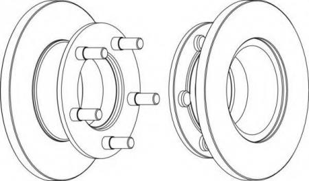 FERODO LCV DISC SINGLE FCR221A