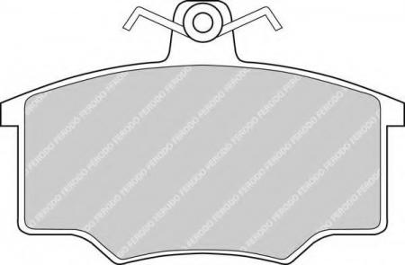 КОМПЛЕКТ КОЛОДОК ДИСКОВЫХ FDB175