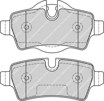 КОЛОДКИ MINI COOPER/ONE 06- ЗАД FDB1975