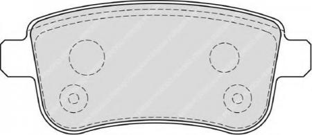 КОЛОДКИ ТОРМОЗНЫЕ FDB4182