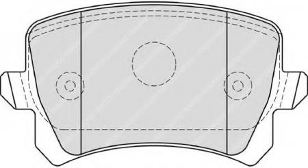 КОЛОДКИ VW PASSAT 05- ЗАД FDB4192