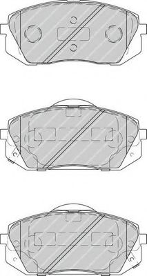 КОЛОДКИ ТОРМОЗНЫЕ ДИСКОВЫЕ FDB4194