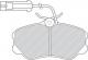 FERODO PREMIER LV PADS FDB595