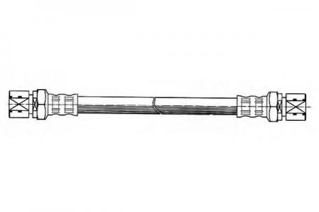 FERODO HYDRAULIC BRAKE HOSE FHY2143