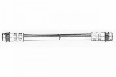 ШЛАНГ ТОРМОЗНОЙ 250MM RENAULT FERODO FHY2156