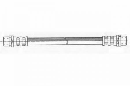 ШЛАНГ ТОРМОЗНОЙ 295MM AUDI. VW FERODO FHY2166