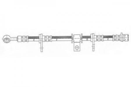 FERODO HYDRAULIC BRAKE HOSE FHY2411