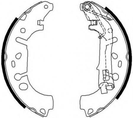    OPEL CORSA 228X40MM FERODO FSB682