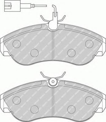 FERODO VAN RANGE PADS FVR1397