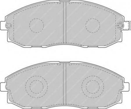 FERODO VAN RANGE PADS FVR1498