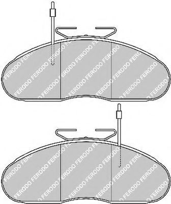 FERODO VAN RANGE PADS FVR792
