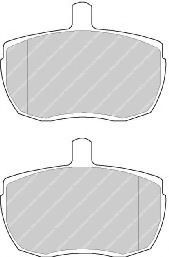 FERODO VAN RANGE PADS FVR989