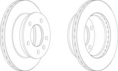 FERODO LCV DISC SINGLE FCR153A