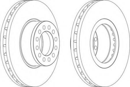 FERODO CV DISC SINGLE FCR331A