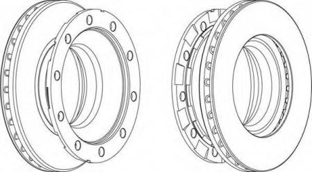 FERODO CV DISC SINGLE FCR336A