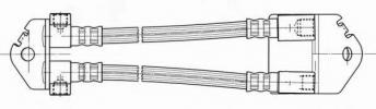 FERODO HYDRAULIC BRAKE HOSE FHY2570