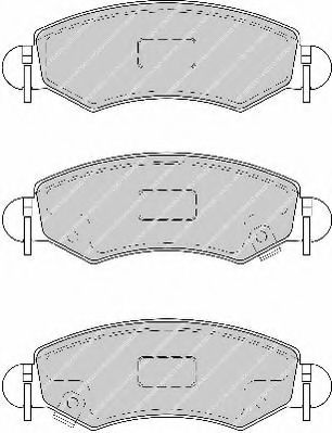 FERODO SL LV PADS FSL1811