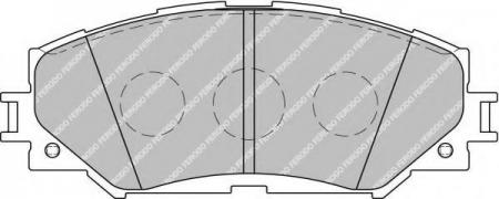 КОЛОДКИ ДИСКОВЫЕ П. TOYOTA RAV4 2.0 VVTI 06> FSL1891